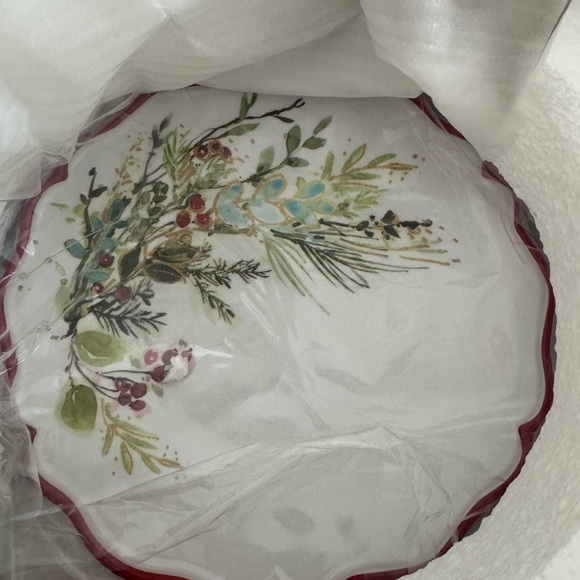 Christmas gatherings melamine 12 piece dinnerware set - Picture 7 of 8